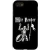 Medieval Renaissance Ren Faire Jousting Custodia per iPhone SE (2020) / 7/8 Sir Render Surrender - Divertente meme del Cavaliere del Rinascimento