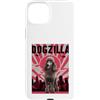 Poodle Puppy Lover PS Custodia per iPhone 15 Plus Divertente retrò giapponese Dogzilla barboncino amante dei cani