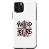 Christian Purified Through Fire Verse Custodia per iPhone 11 Pro Purificato attraverso il fuoco 1 Pietro 1 7 Cristiano