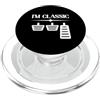 Mechanic Car Enthusiast Designs & Car Ou Sono un classico amante delle auto, meccanico, garagista PopSockets PopGrip per MagSafe
