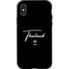 LEVART TRAVEL Wear Your Nation travel so Custodia per iPhone X/XS Tailandia THA Thailand