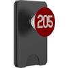 City & State Birmingham Alabama 205 Codice area Residente Patriot Americano PopSockets PopWallet per MagSafe