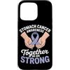 Stomach Cancer Warrior Gifts for Women a Custodia per iPhone 15 Pro Max Consapevolezza del cancro allo stomaco Pervinca Novembre Cancro allo stomaco