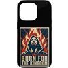 Christian Revival Jesus Fire Kingdom Fai Custodia per iPhone 13 Pro Brucia per il revival del fuoco cristiano del regno