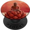 Buddha Designs by Kajiro Buddha astratto - fiore di loto - buddismo spirituale buddista PopSockets PopGrip Adesivo