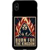 Christian Revival Burn For The Kingdom F Custodia per iPhone XS Max Brucia per il culto cristiano del revival del regno