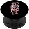 Retro Hip Hop DJ Concert Merch for Rap M Hip Hop MC Rap Estetica Giradischi Grafica PopSockets PopGrip Adesivo
