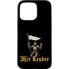 Medieval Renaissance Ren Faire Jousting Custodia per iPhone 15 Pro Max Sir Render Surrender Divertente Cavaliere Medievale Meme