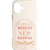 Grace And Glory Studio Custodia per iPhone 16 Plus Le sue misericordie sono nuove ogni mattina Lamentations Verse