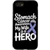 Stomach Cancer Warrior Gifts for Women a Custodia per iPhone SE (2020) / 7/8 Consapevolezza del cancro allo stomaco Pervinca Novembre Cancro allo stomaco