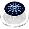 Turkish Eye Evil Spirit Protection... Malocchio Occhio Greco Nazar Protezione Blu Amuleto Evil Eye PopSockets PopGrip per MagSafe