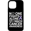 Stomach Cancer Warrior Gifts for Women a Custodia per iPhone 13 Pro Max Consapevolezza del cancro allo stomaco Pervinca Novembre Cancro allo stomaco