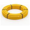 HM Tubo Multistrato Gas Corrugato PE-Xb/AL/PE-Xb con Guaina Gialla, Ø16 Ø20 Ø26 mm, Rotolo 25m 50m 100m, per Impianti Gas Metano GPL Interni, Alta Flessibilità e Resistenza