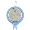 Holyart Medaglione culla Madonna con bambino carillon azzurro Valenti