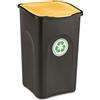 Stefanplast Pattumiera Ecogreen Giallo 37x37x56hcm di Stefanplast