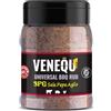 VENEQU SPG BBQ DRY RUB 150 gr | SPG BBQ DRY RUB 150gr | Mix di spezie per Barbecue Universale | Ideale per Beef Brisket | Marinatura a secco di alta qualità | 100% Made in Italy