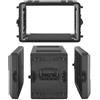 VEVOR Case Rack per Amplificatori, Rack di Rete per Apparecchiature Audio Mixer per DJ 6U 260 mm Materiale in PE con Vano per Microfono, Maniglia per Trasporto, Valigia Rigida con Rack per Server