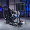 Dardoo Racing Sim Cockpit Con Sedile E Monitor TV Stand Adatto Per Logitech G920