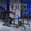 Dardoo Corsa Sim Cockpit con Monitor Stand Sedile Fit Logitech G29 G920 Fanatec