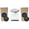 Focal Set audio stereo 2.1 Focal 100ICW8 con diffusori da soffitto