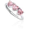 GioiaPura Anello Trilogy donna Amore Eterno TRECUORI misura one_size trendy cod. INS028AN243RHLP