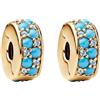 Amuefer 925 Argento Puro Charms Estate Viaggio Marittimo Perla Pendente, Balene E Delfini Pendente, Braccialetto Femminile Charms Perla Collana Pendente Regalo Di Viaggio Per La Famiglia Agli Amici