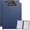 HAIYUU Portablocco A4, HAIYUU Cartelline Portadocumenti con Copertina Raccoglitore in Plastica Foldover Clip Boards Cartelline Porta Documenti Faldone Portablocco A4 per Scuola Industria Ufficio