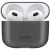 HoldIt Custodia per AirPods sostenibile | Apple AirPods 3. Gen | Seethru Black
