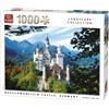 King Puzzle del Castello Bavarese - Neuschwanstein 1 000 pezzi.