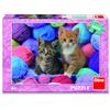 Dino Bikes Puzzle Gattini in lana 300 pezzi XL