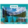 GOLIATH - Puzzle - Collezione Ushuaia - Lago Moraine e Lago Maligne (Canada)