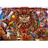 BLUEBIRD Puzzle Animali Totem 4000 pezzi
