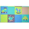 BABY GREAT puzzle in gommapiuma Boys Toys SX (60x60) con bordi