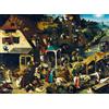 Bluebird Puzzle Puzzle 3000 Proverbi, Peter Brueghel, 1559