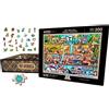 WOODEN CITY puzzle in legno Meraviglioso regno animale 4000 pezzi