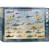 Empireposter puzzle da 1000 pezzi - Puzzle - Elicottero militare moderno + cornice in alluminio per puzzle da 1000 pezzi