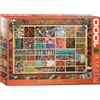 Empireposter puzzle da 1000 pezzi - puzzle - collezione pearl + cornice in alluminio per puzzle da 1000 pezzi