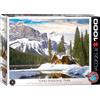 Empireposter puzzle da 1000 pezzi - Puzzle - Inverno nel Parco Nazionale di Yoho - BC + cornice in alluminio per 1000 pezzi