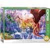 Empireposter puzzle da 500 pezzi - Puzzle - Regno dei Draghi + Puzzle cornice in alluminio per 1000 pezzi