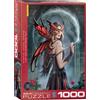 Empireposter puzzle da 1000 pezzi - Puzzle - Anne Stokes - Sotto l'incantesimo della Signora dei Draghi + Set di 3 accessori per puzzle