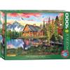 Empireposter puzzle da 1000 pezzi - Puzzle - Dominic Davison - Pesca al fiume + Cornice in alluminio per puzzle da 1000 pezzi