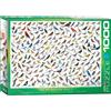 Empireposter puzzle da 1000 pezzi - Puzzle - Il mondo degli uccelli + Puzzle cornice in alluminio per 1000 pezzi