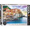 Empireposter puzzle 1000 pezzi - Puzzle - Manarola Cinque Terre Italia + Puzzle cornice in alluminio per 1000 pezzi
