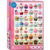 Empireposter puzzle da 1000 pezzi - Puzzle - Wonderful Cupcakes + set di 3 pezzi DeLuxe Accessori per puzzle