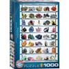 Empireposter puzzle da 1000 pezzi - Puzzle - Tesori della Terra - Minerali + Set di 3 accessori per puzzle DeLuxe