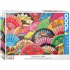 Empireposter puzzle da 1000 pezzi - Puzzle - ventaglio spagnolo di flamenco + cornice in alluminio per puzzle da 1000 pezzi