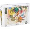 Empireposter puzzle da 1000 pezzi - Puzzle - Kandinsky - Curva dominante + set di 3 pezzi DeLuxe Accessori per puzzle