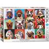 Empireposter puzzle da 1000 pezzi - Puzzle - Cani divertenti di Lucia Heffernan + Cornice in alluminio per puzzle da 1000 pezzi