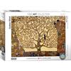 Empireposter puzzle da 1000 pezzi - Puzzle - Gustav Klimt - L'albero della vita + cornice in alluminio per puzzle da 1000 pezzi