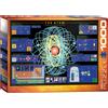 Empireposter puzzle da 1000 pezzi - Puzzle - L'atomo + cornice in alluminio per puzzle da 1000 pezzi
